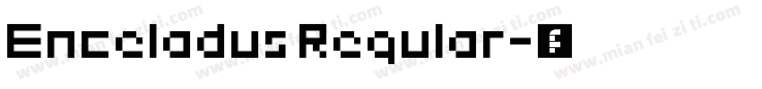 Enceladus Regular字体转换